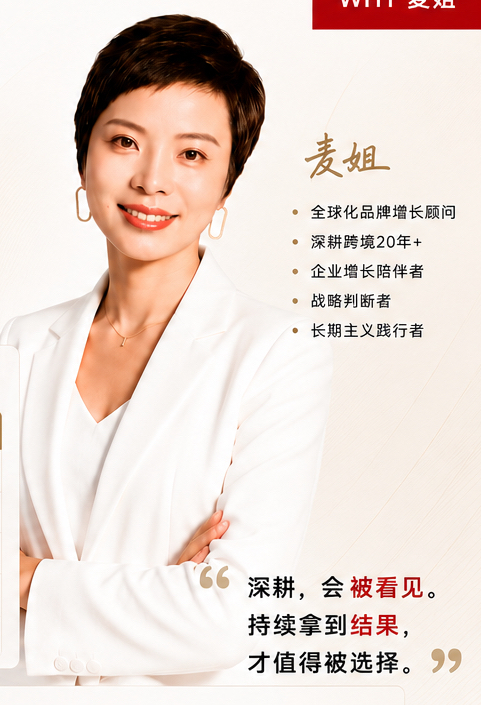 M+跨境创始人麦姐Maggie